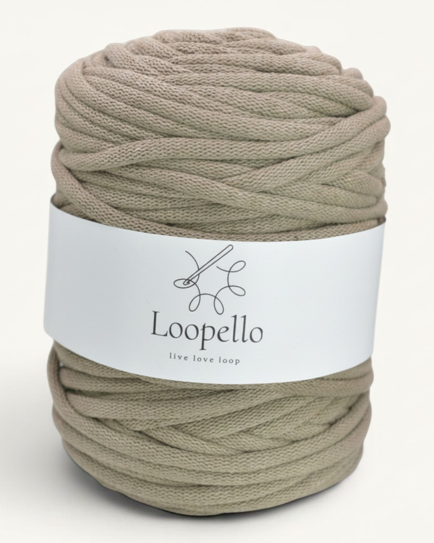 Coffee Braided Cord 9 mm