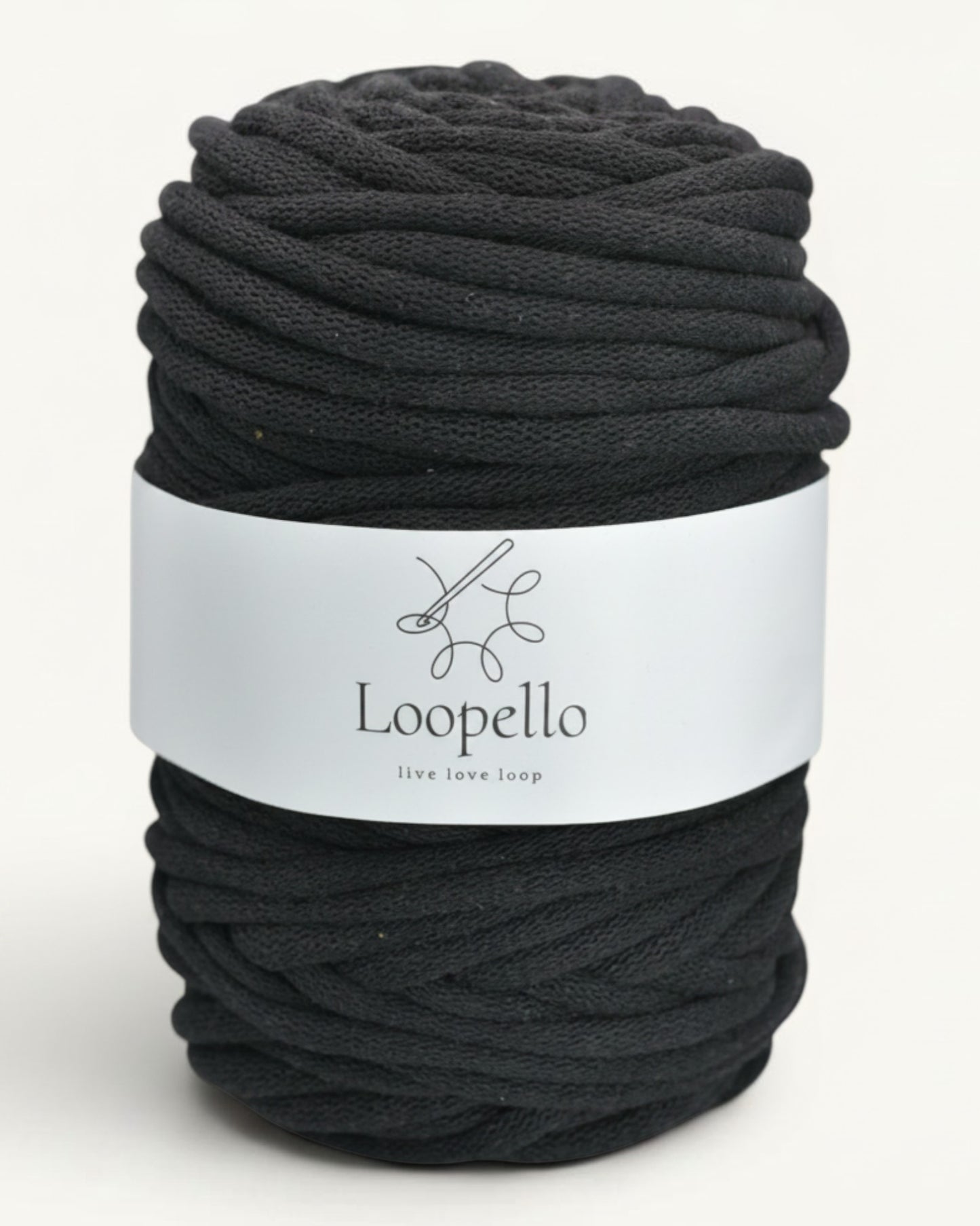 Black Braided Cord 9 mm