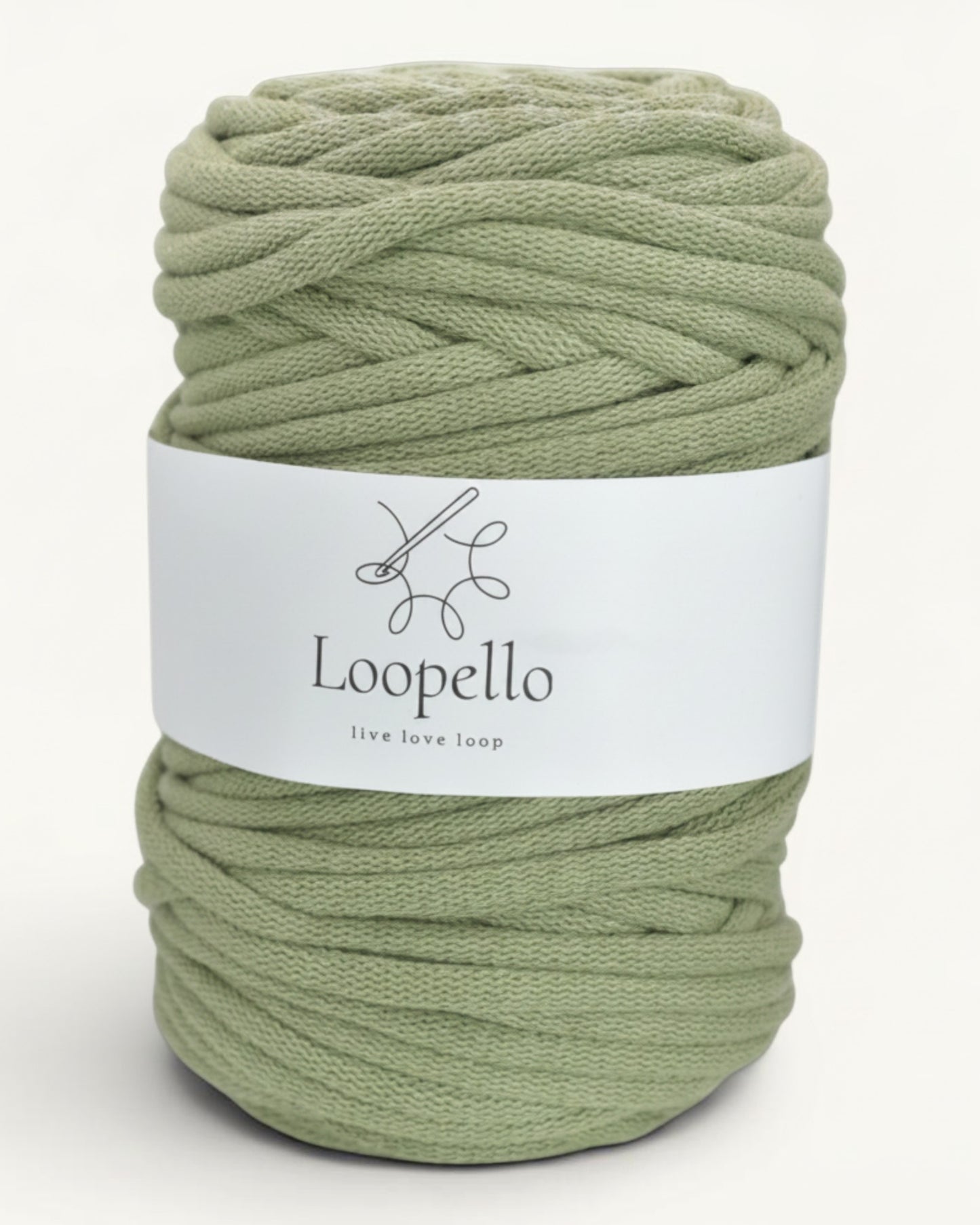 Pistachio Braided Cord 9 mm