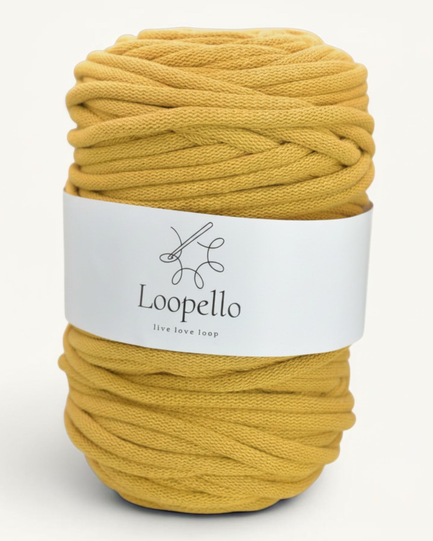 Mustard Braided Cord 9 mm