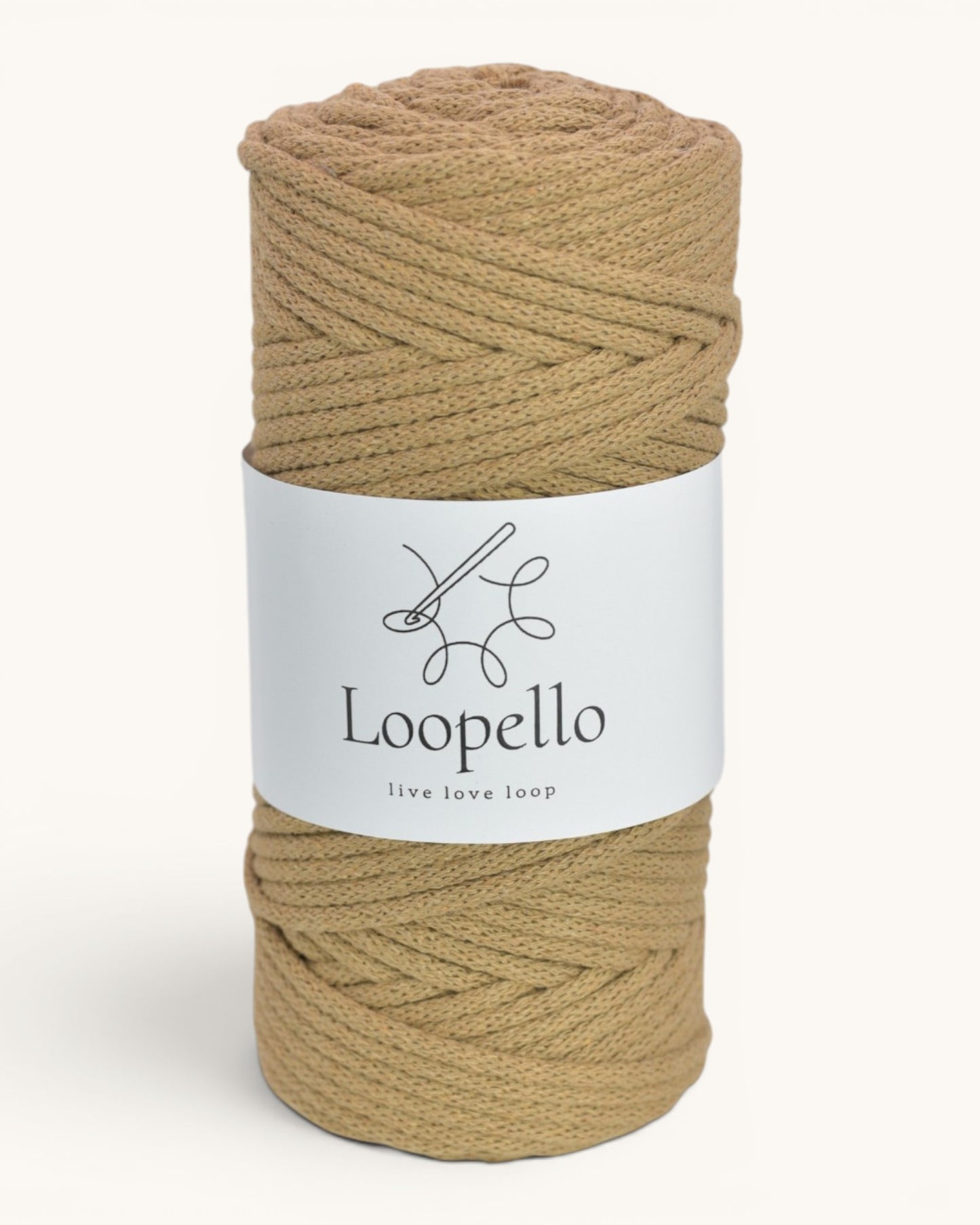 Caramel Braided Cord 3 mm Pro