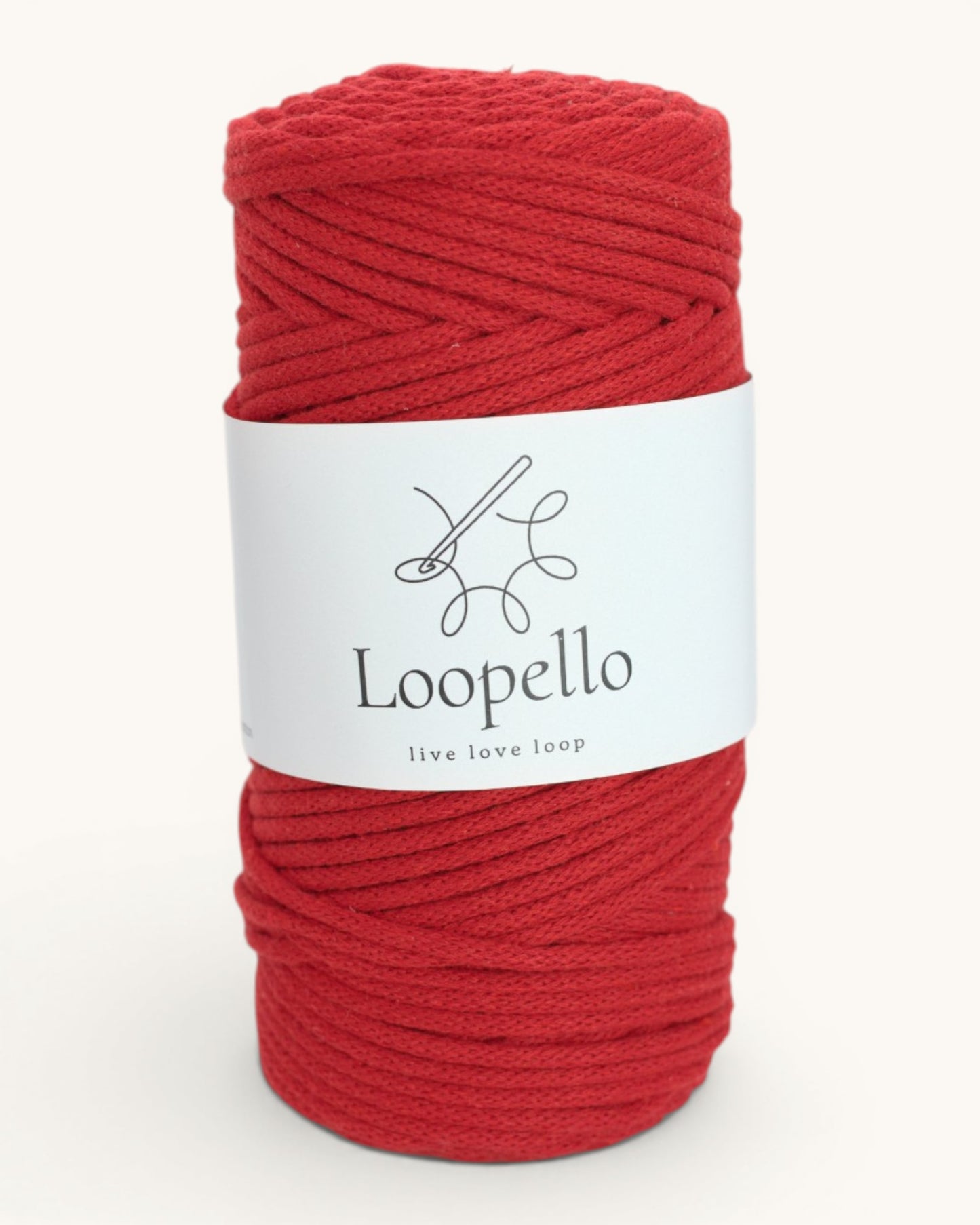 Red Braided Cord 3 mm