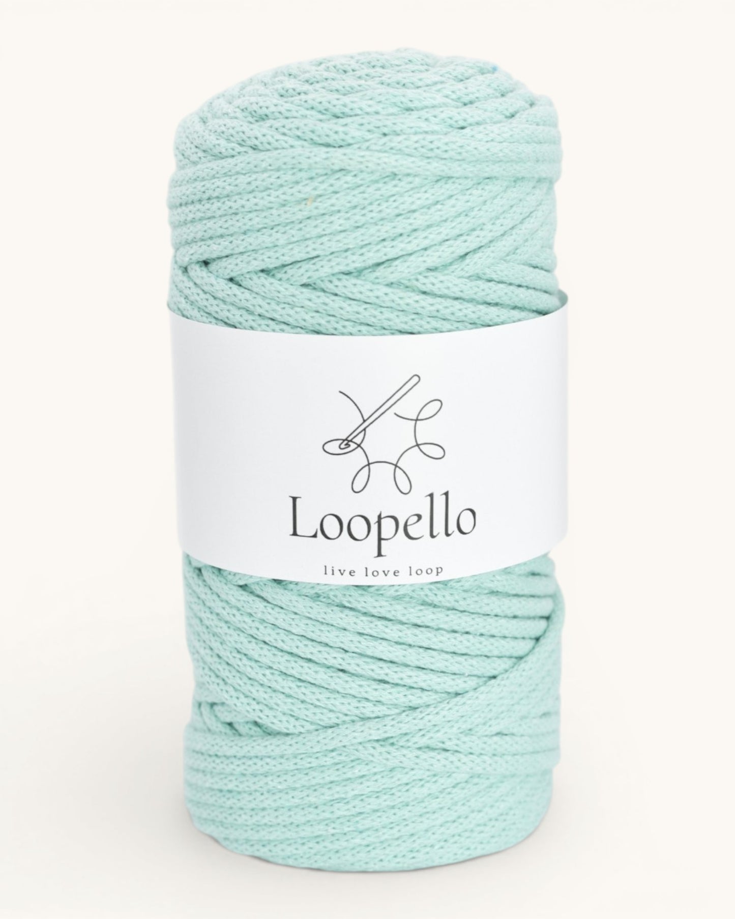 Mint Braided Cord 5 mm