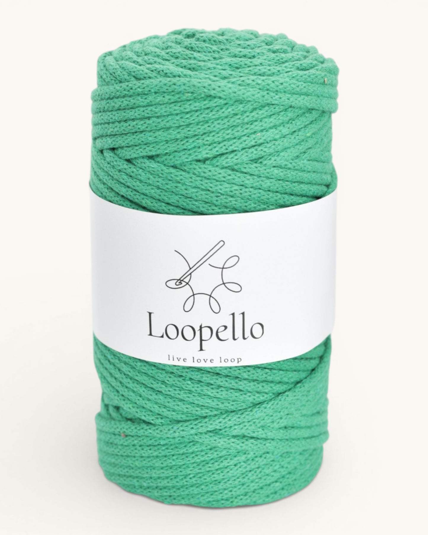 Green Braided Cord 5 mm