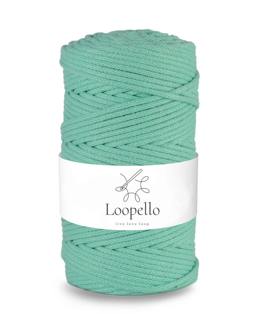 Mint braided string 3mm