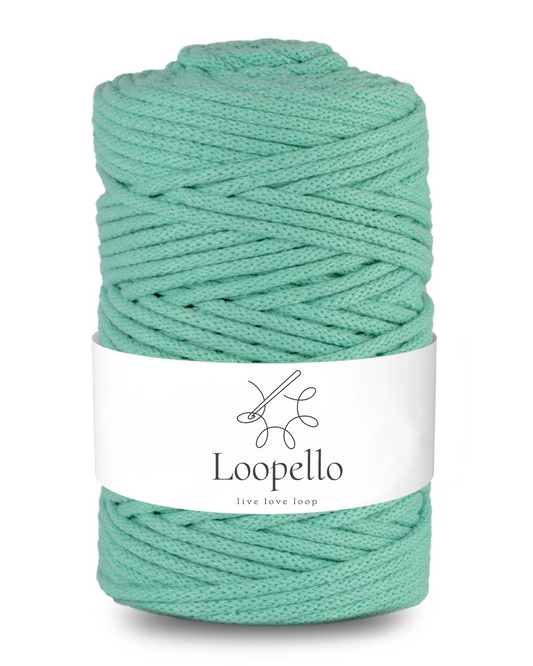 Mint braided string 5mm