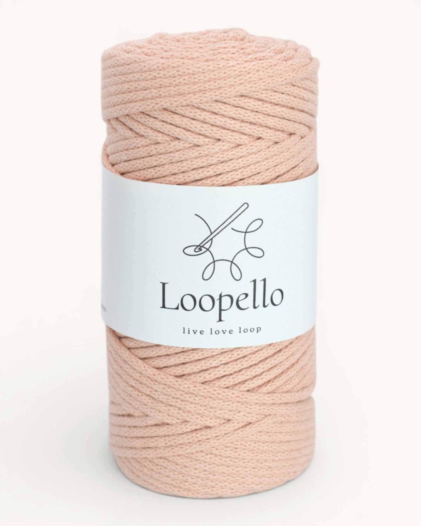 Salmon Braided Cord 3 mm