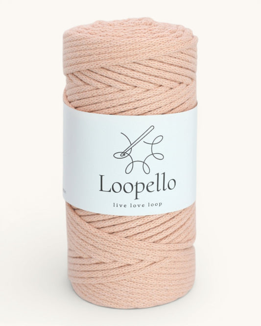 Salmon Braided Cord 3 mm
