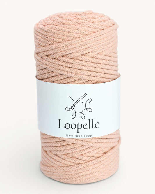 Salmon Braided Cord 5 mm