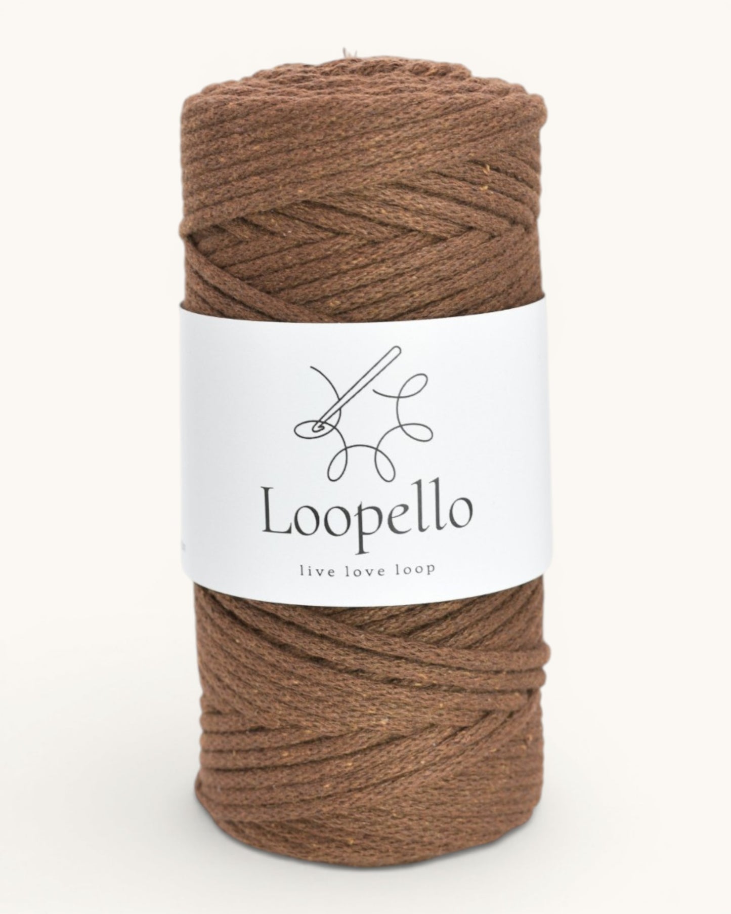 Brown Braided Cord 3 mm