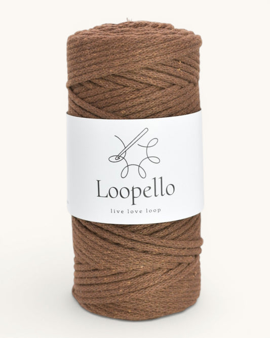 Brown Braided Cord 3 mm