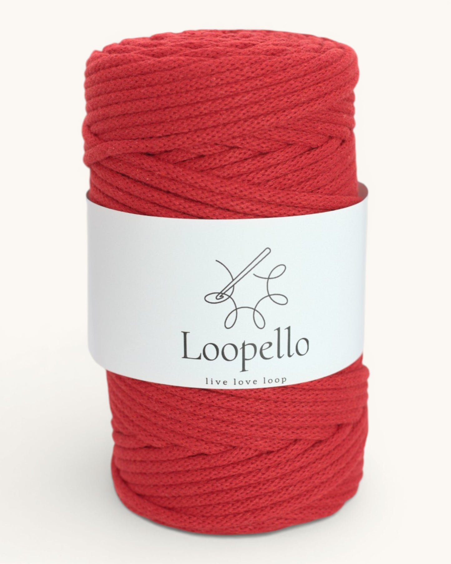Red Braided Cord 5 mm