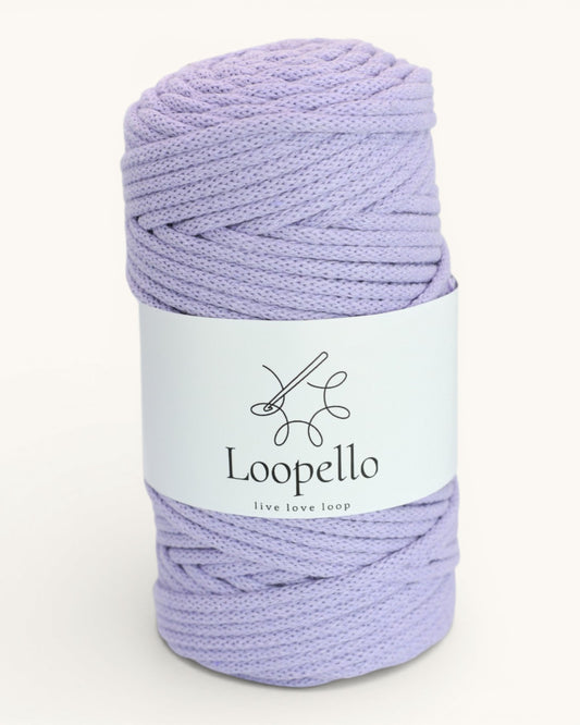 Lilac Pink Braided Cord 5 mm