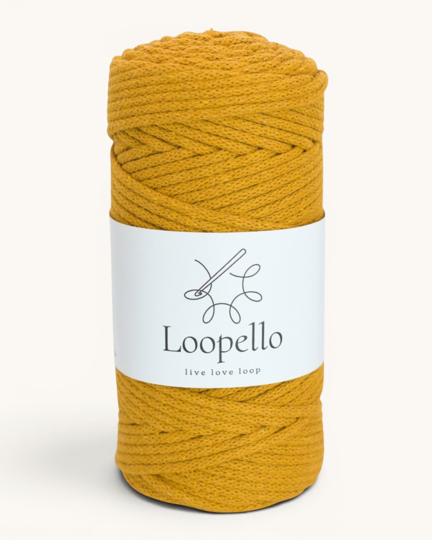 Mustard Braided Cord 3 mm Pro