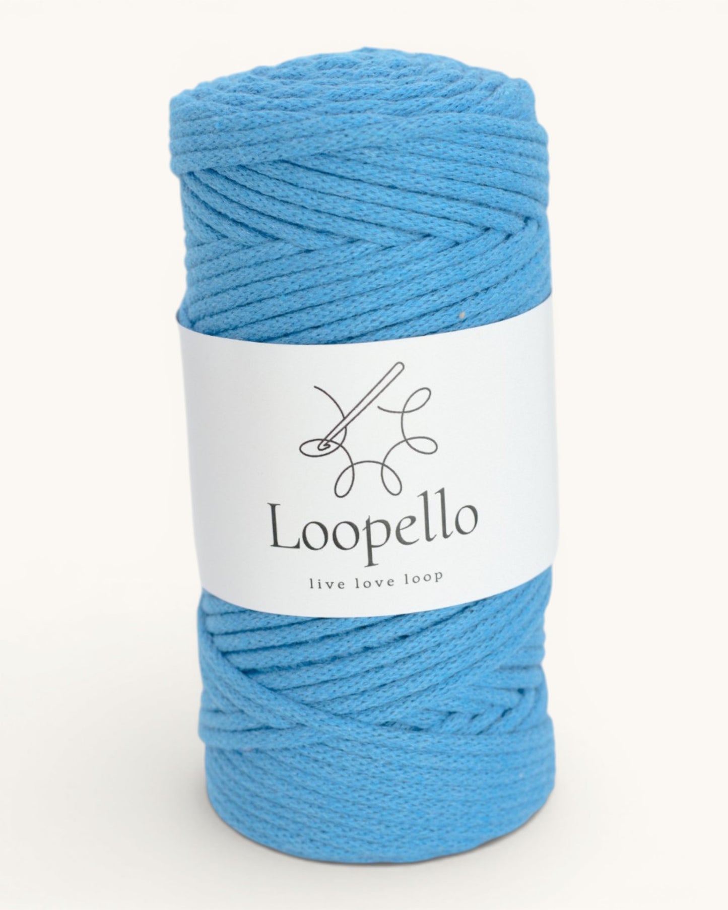 Blue Braided Cord 3 mm Pro