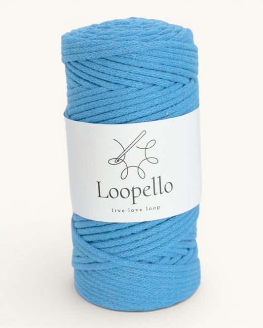 Blue Braided Cord 3 mm Pro