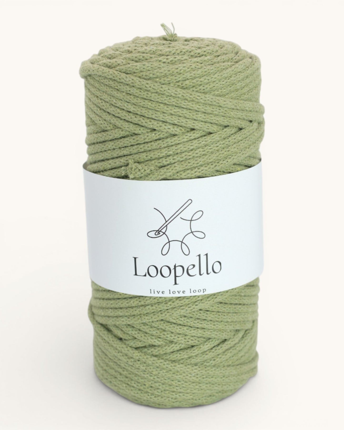 Green Braided Cord 5 mm