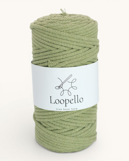 Green Braided Cord 5 mm