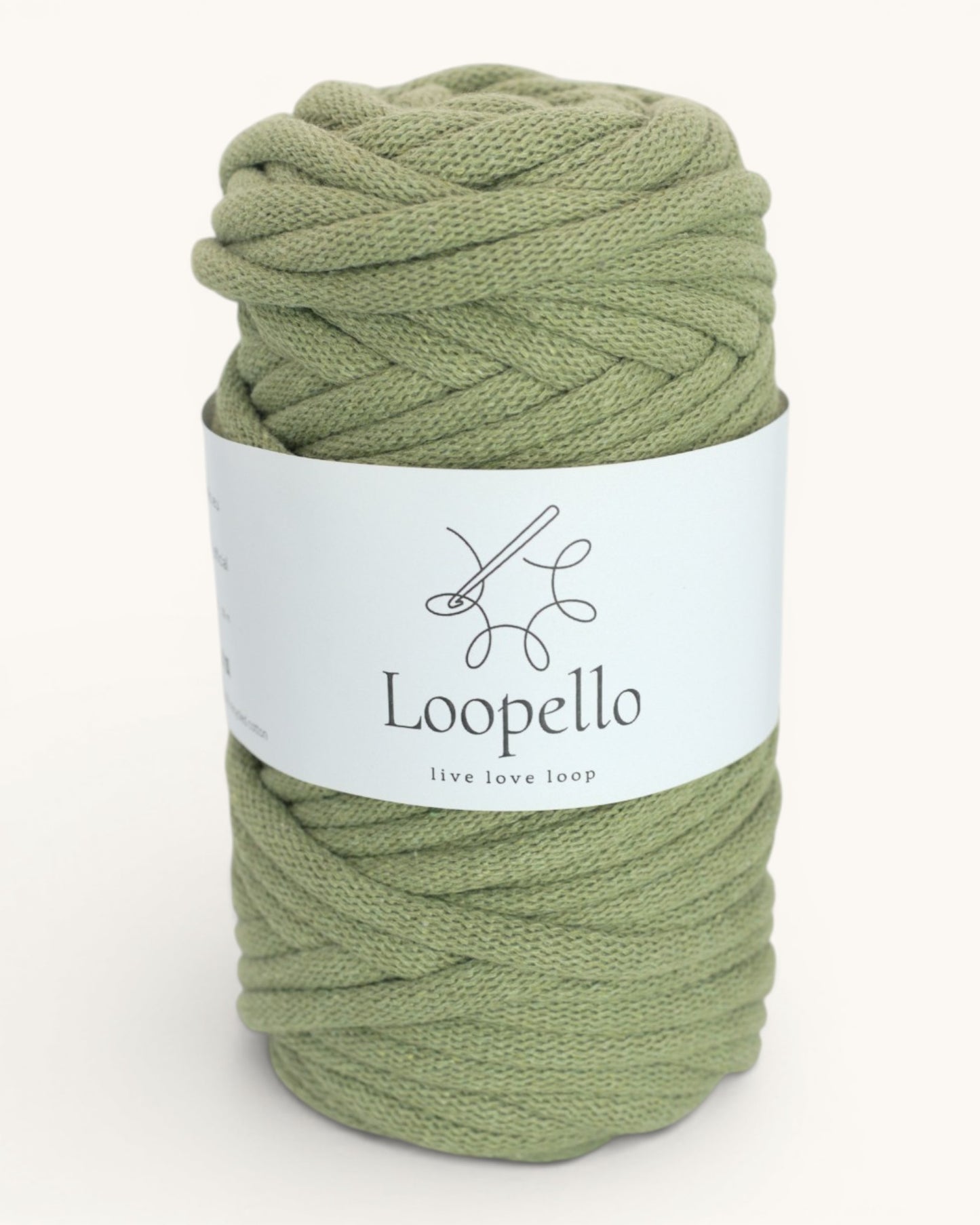 Pistachio Braided Cord 9 mm