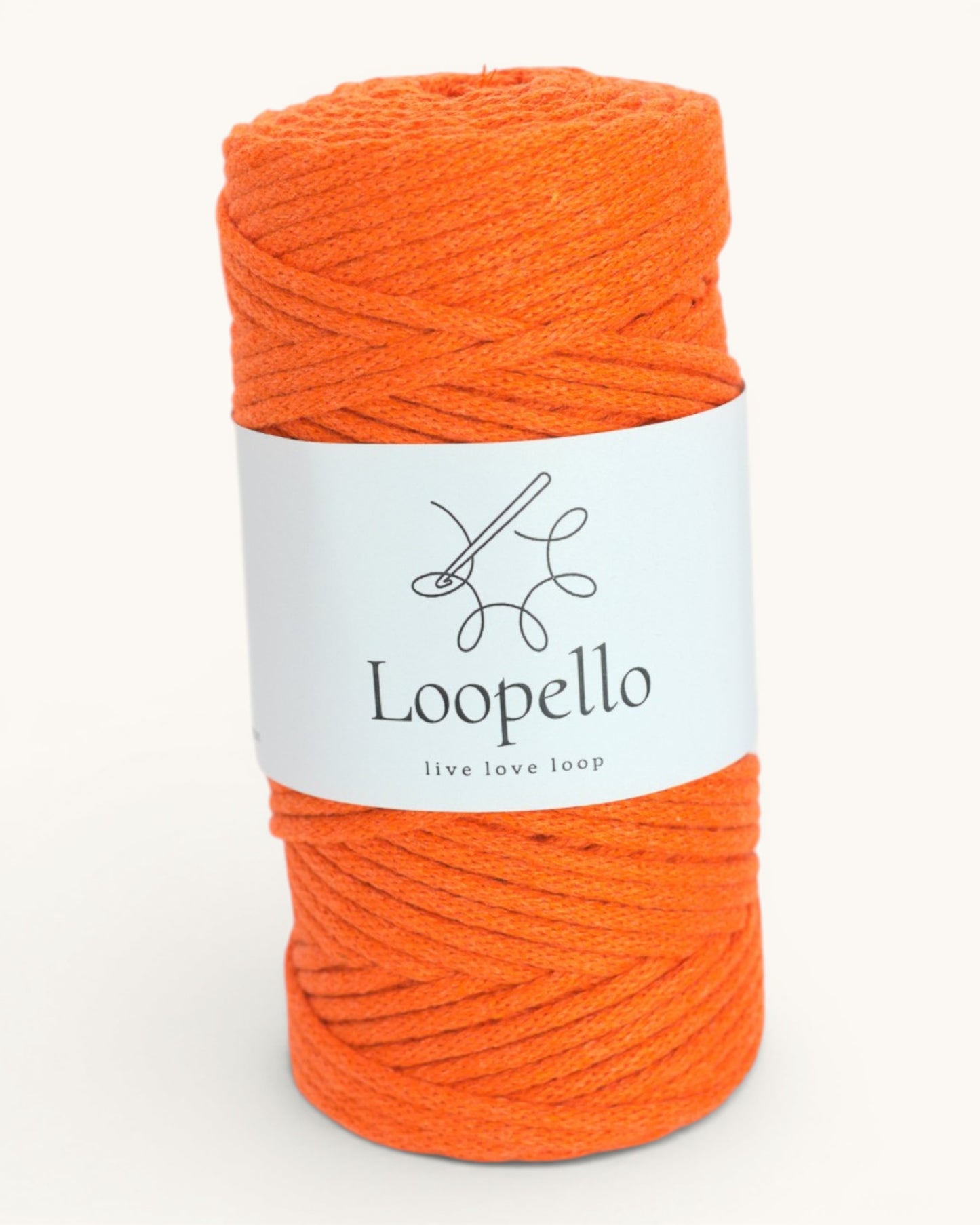 Orange Braided Cord 3 mm Pro