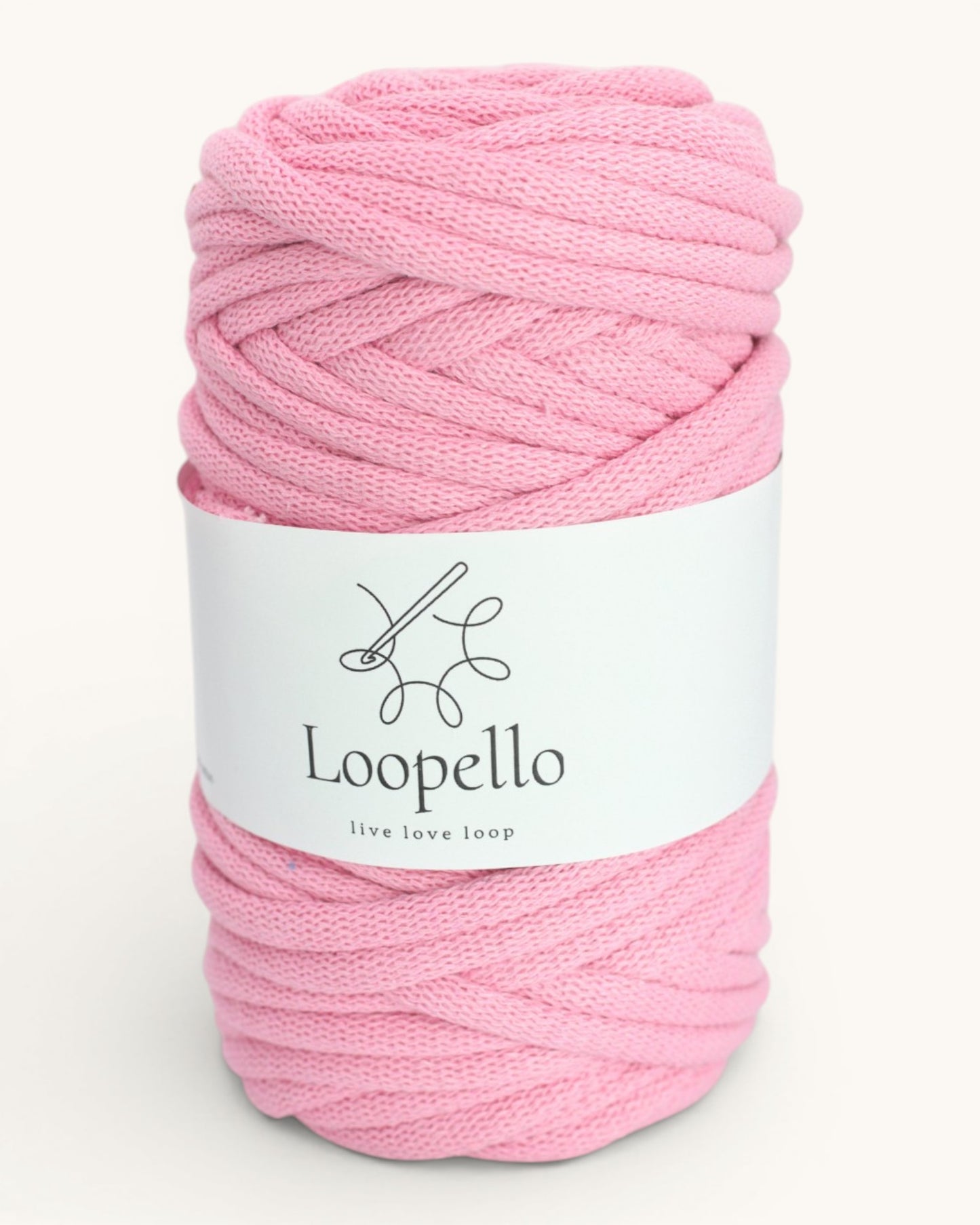 Pink Braided Cord 9 mm