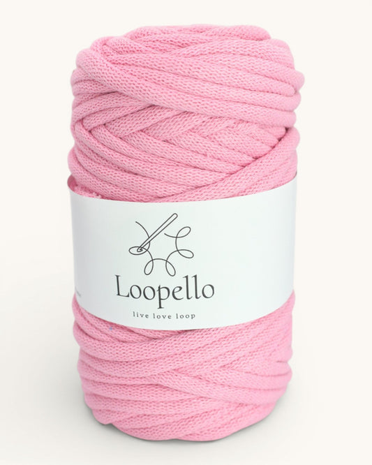Pink Braided Cord 9 mm