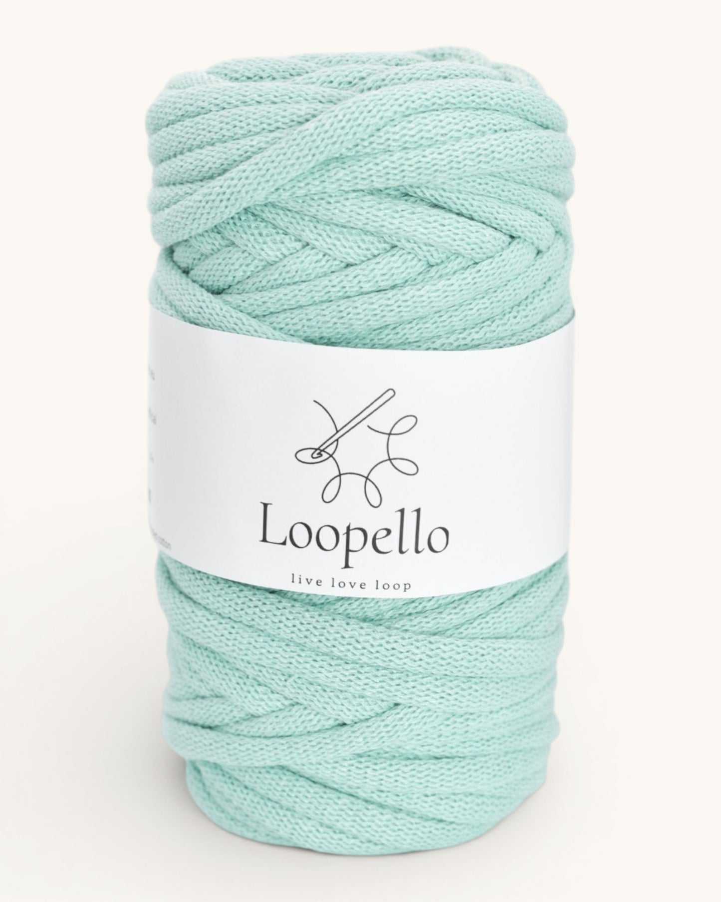 Mint Braided Cord 9 mm