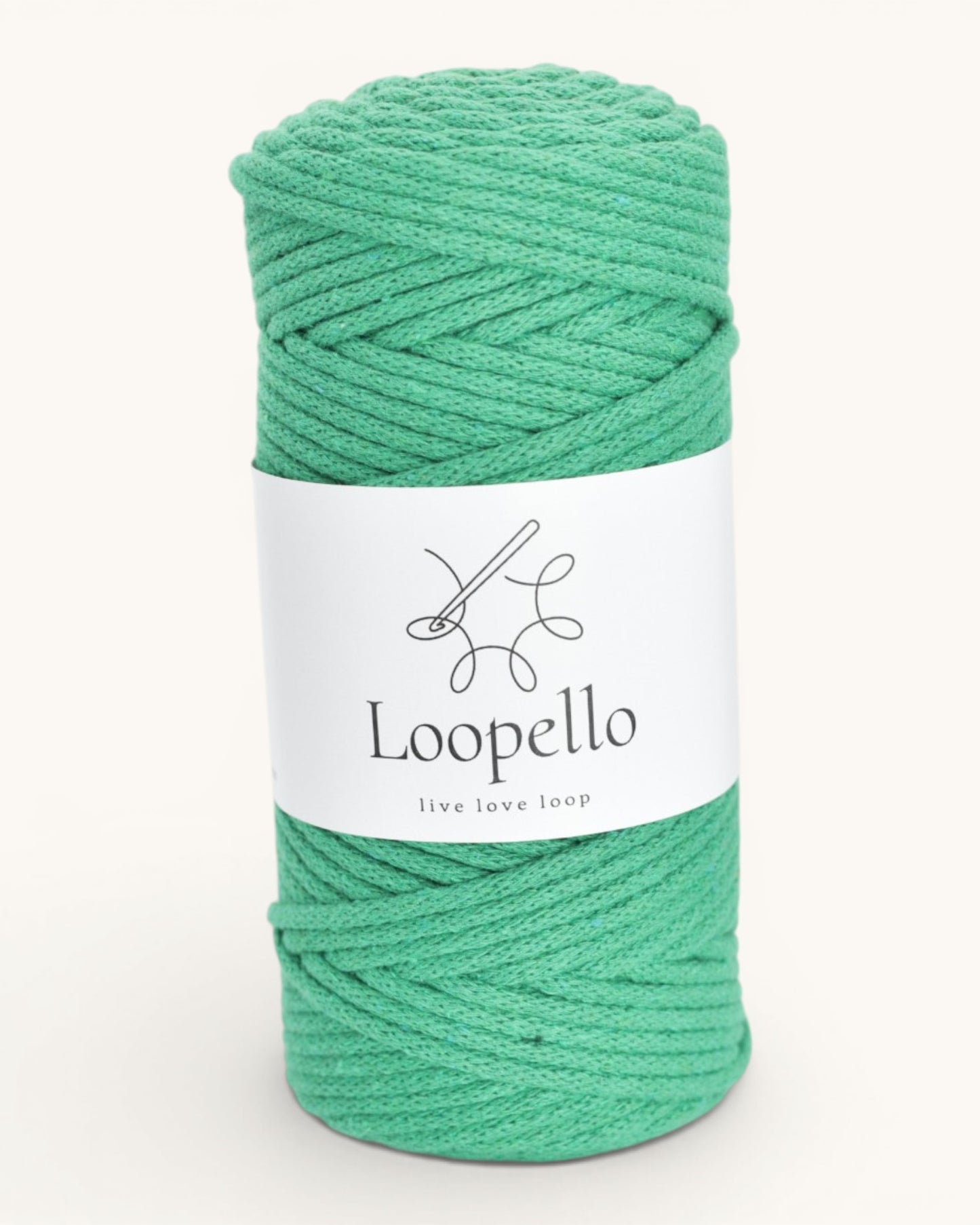Green Braided Cord 3 mm
