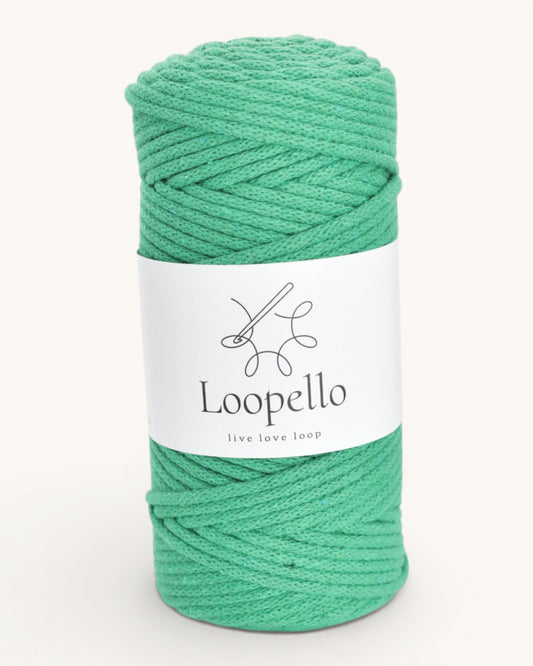 Green Braided Cord 3 mm